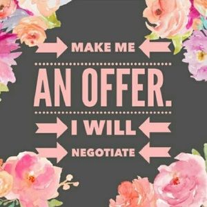 Hi Poshers! I will negotiate! 👚👡👜👠💵💰☀️